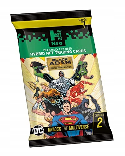 HRO DC Comics Unlock The Multiverse Chapter 2: Flowpack, Hybrid NFT, 7 Trad