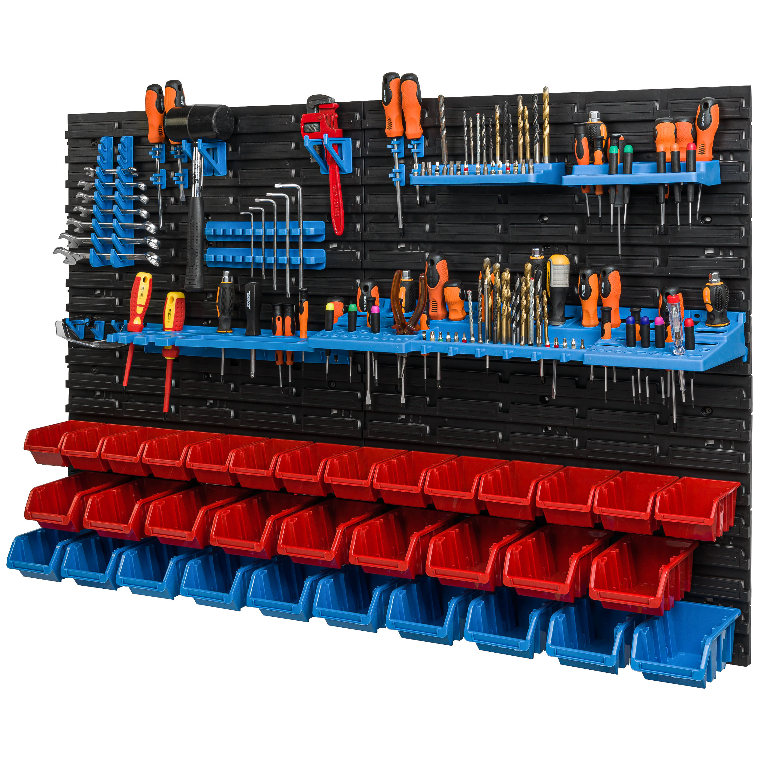 Dílenská tabule na nářadí 115,8x78 cm 33 záchodů