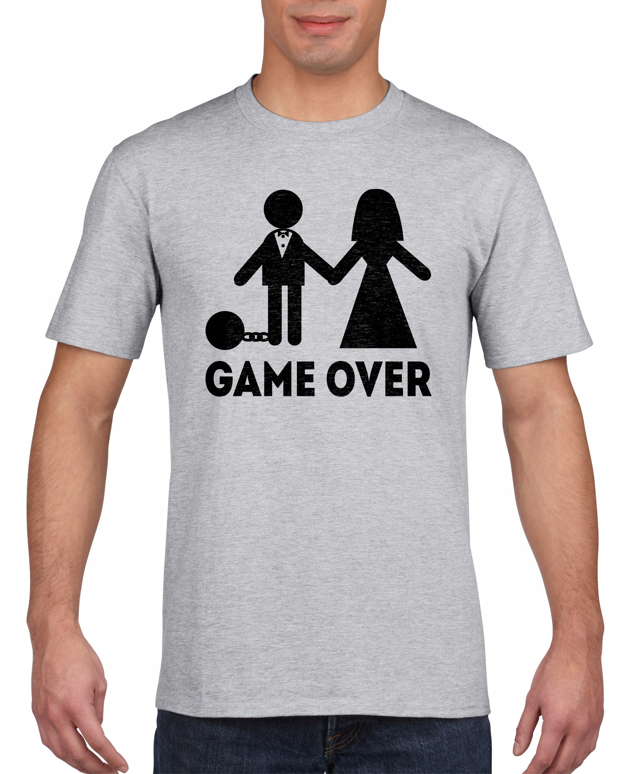 

Koszulka męska Game over XL
