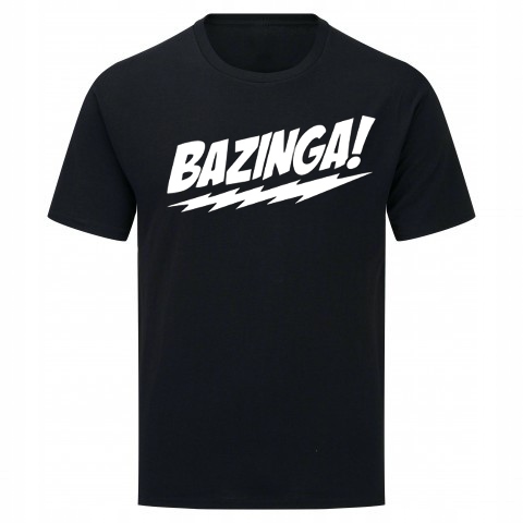 

Koszulka T-shirt Męski Bazinga Prezent M