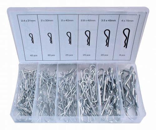 A-TC514 ZAWLECZKI SPRĘŻYSTE 2,4-4 MM 150 SZTUK