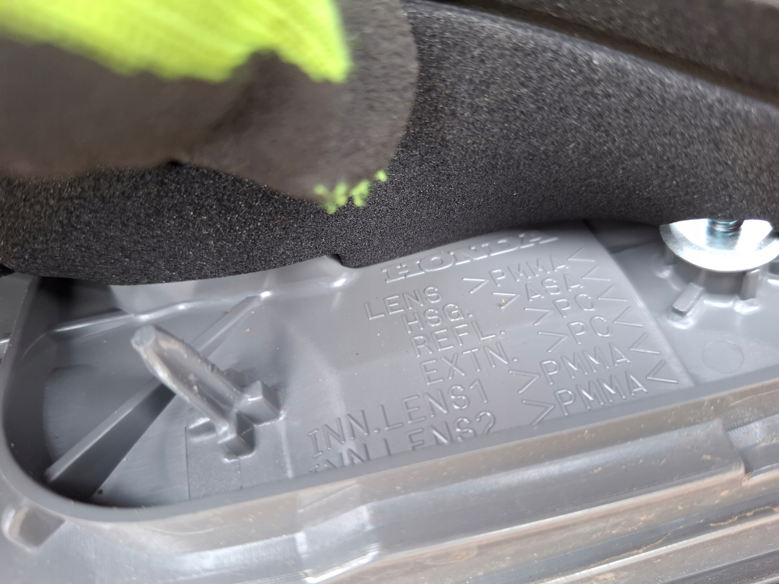 light rear part to the bonnet right Honda CRV 5 V 22r