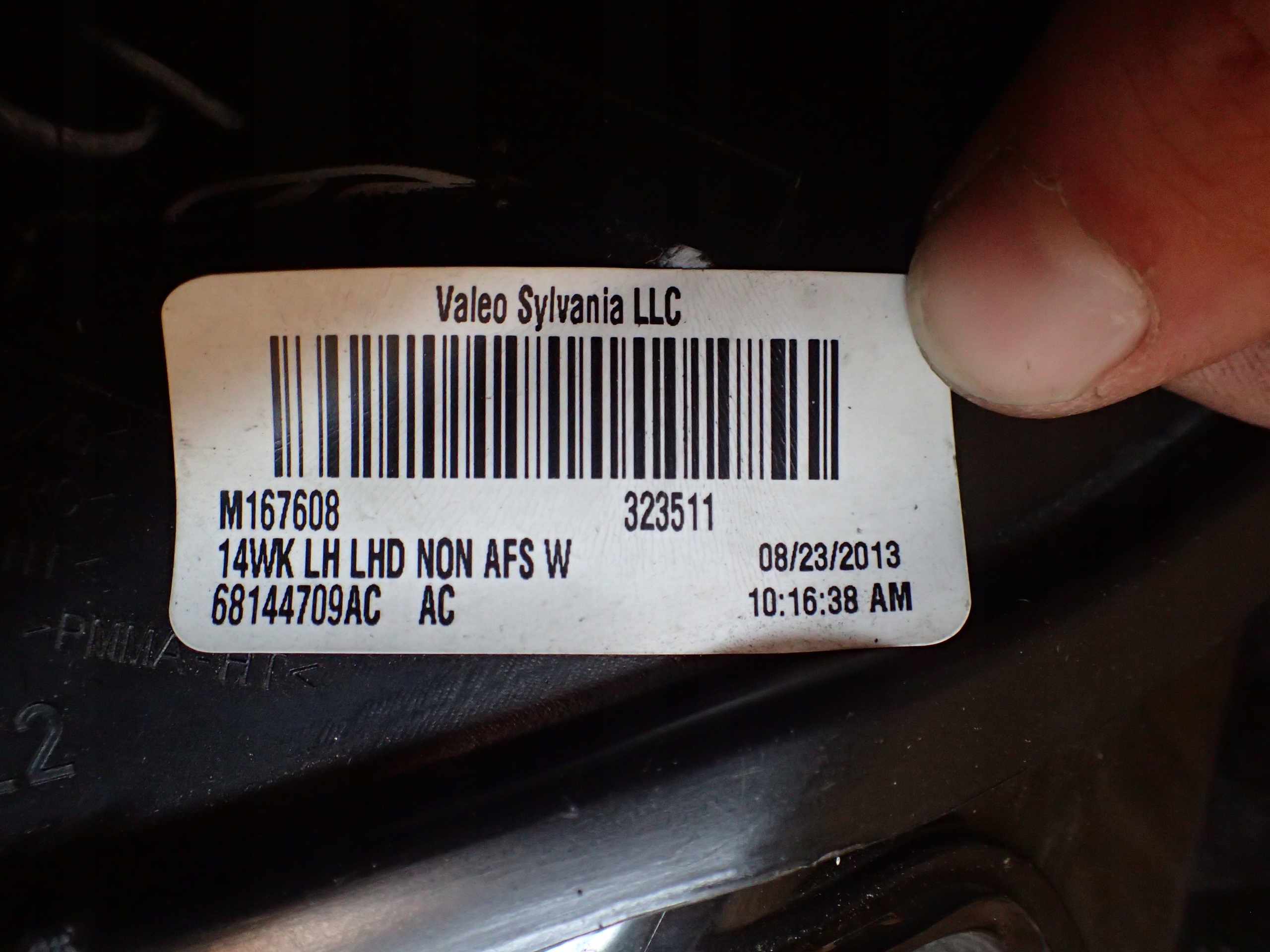 light front left JEEP GRAND CHEROKEE XENON LIFT 14