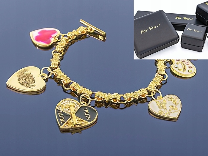 Juicy Couture Zdobione kolczyki z\u0142oto W stylu biznesowym Biżuteria Kolczyki Zdobione kolczyki 
