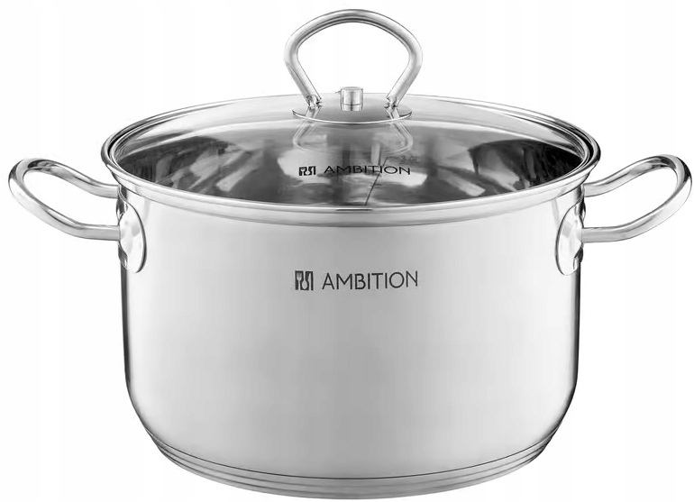 Zestaw garnków Ambition ACERO stal nierdzewna 13 el. Marka Ambition