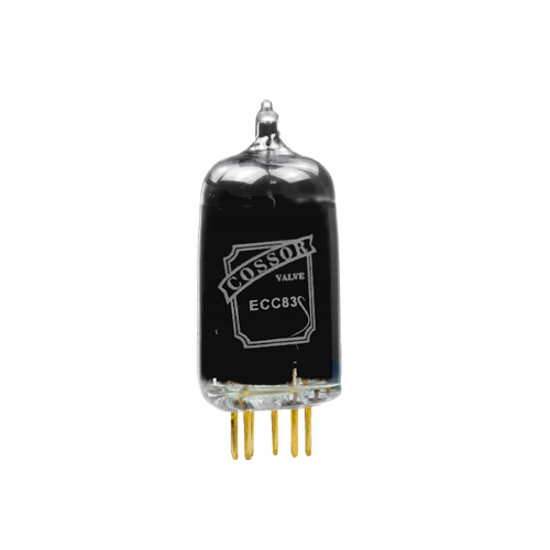 ECC83 12AX7, E83CC, 7025, ECC803 Cossor Black Edition Gold Psvane