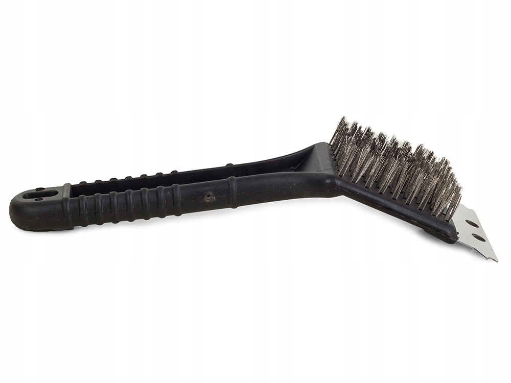 SZCZOTKA METALOWA SKROBAK DO CZYSZCZENIA CZYŚCIK GRILLA RUSZTU 2w1 MOCNA Rodzaj druciana