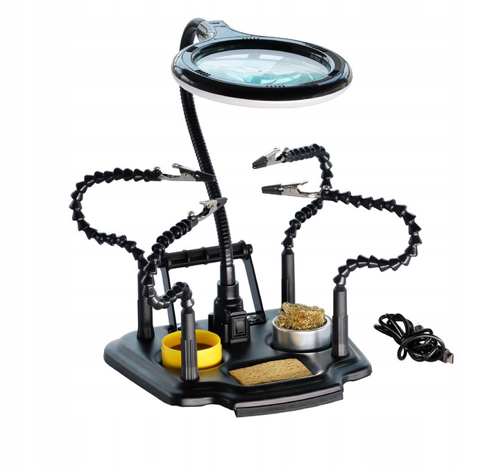 Montážní držák s lupou Třetí Ruka příslušenství