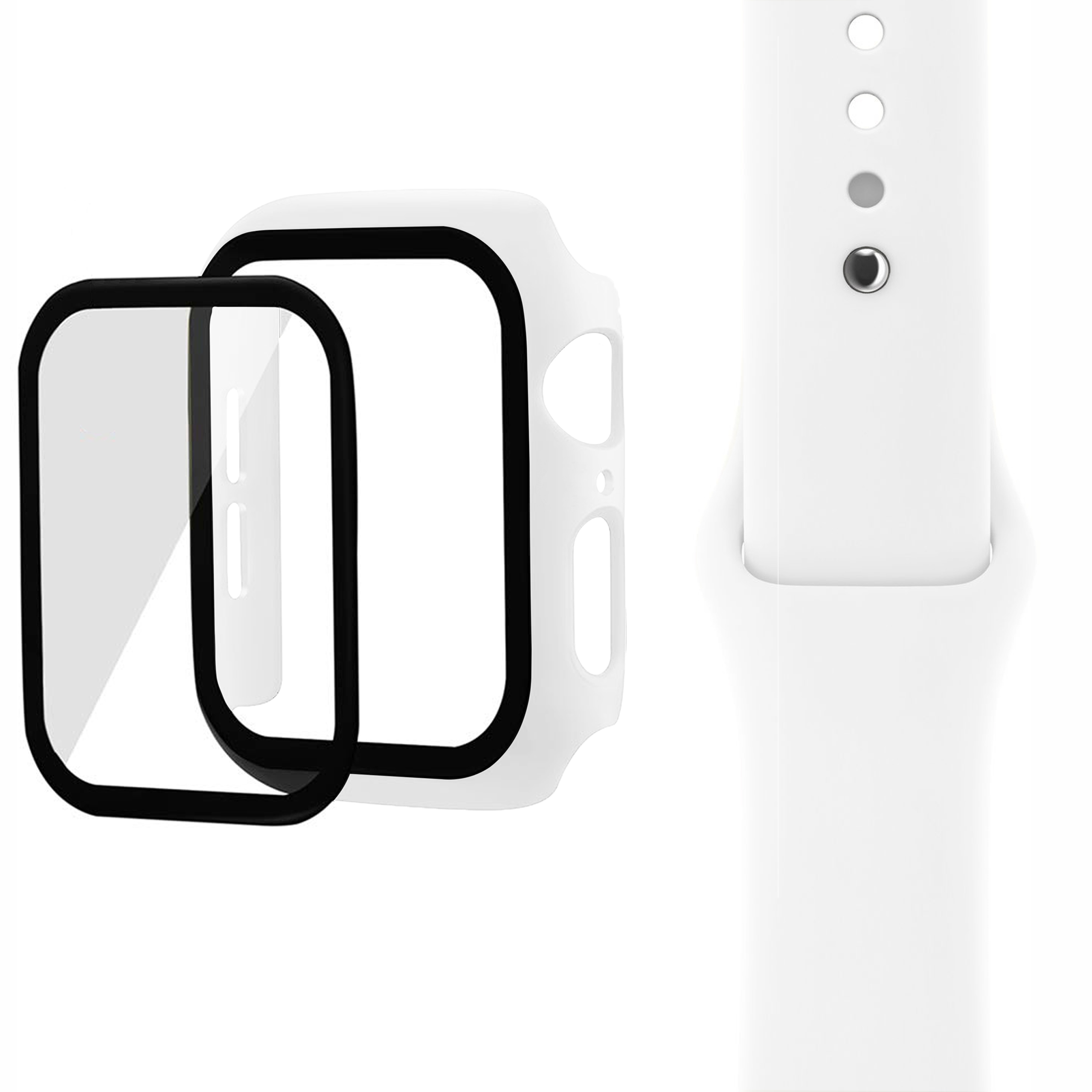 

Pasek Szkło Etui Do Apple Watch Case 4 6 Se 44