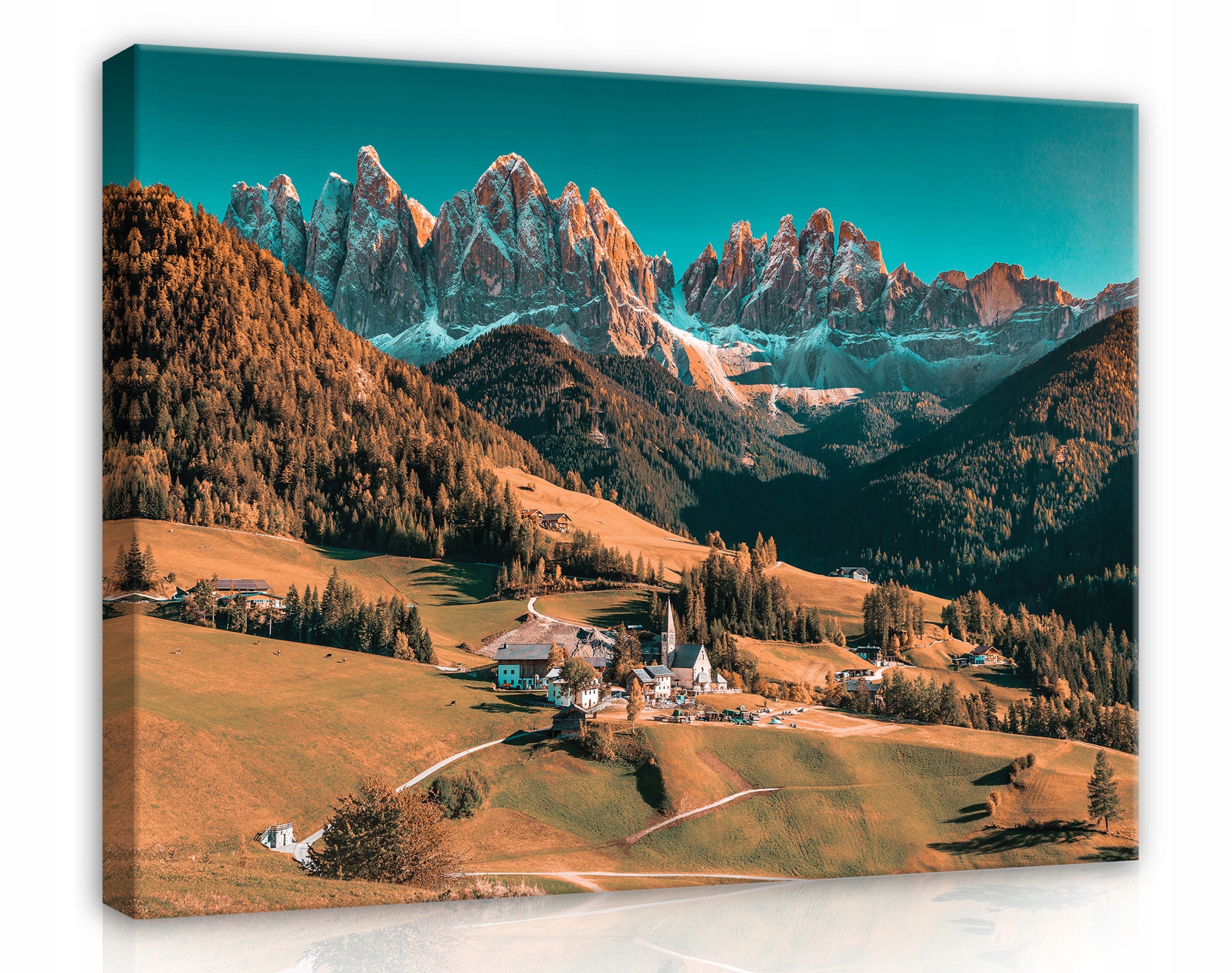 Obraz Na Plátně Canvas 120x80 Hory Alpy Krajina