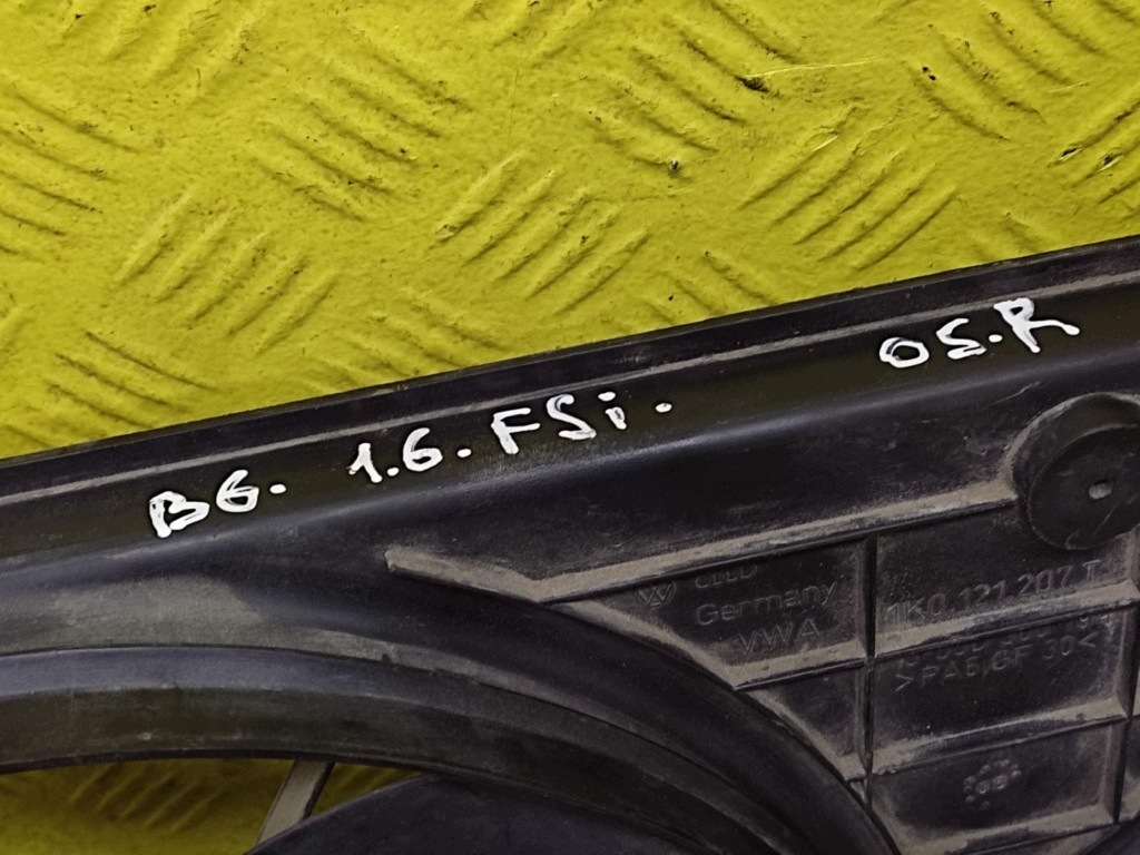 VW PASSAT B6 1.6 FSI ventilátor chladiče 3C0959455F