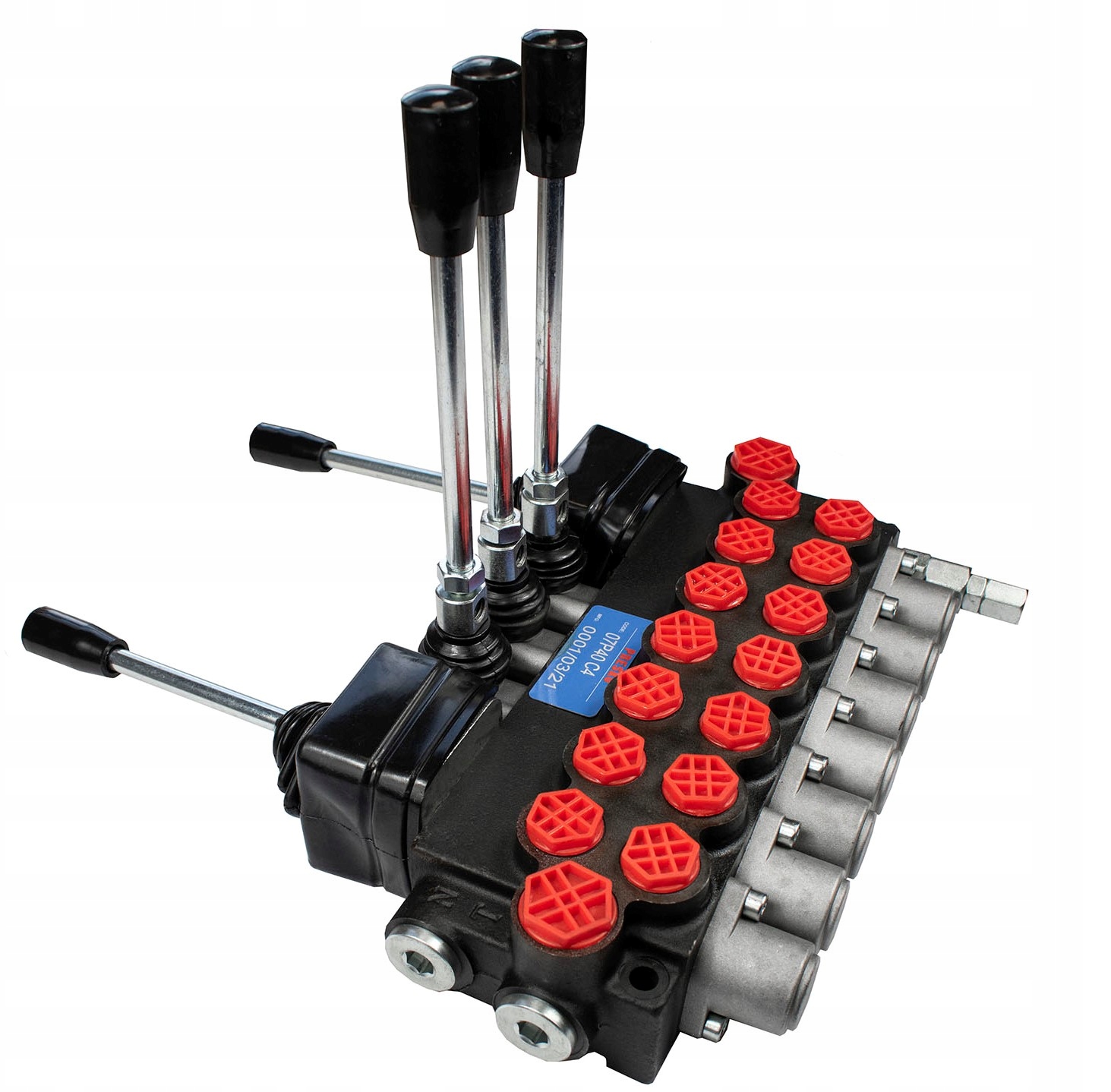 ROZDZIELACZ 7 SEKCYJNY 40L JOYSTICKI DZWIGNIE