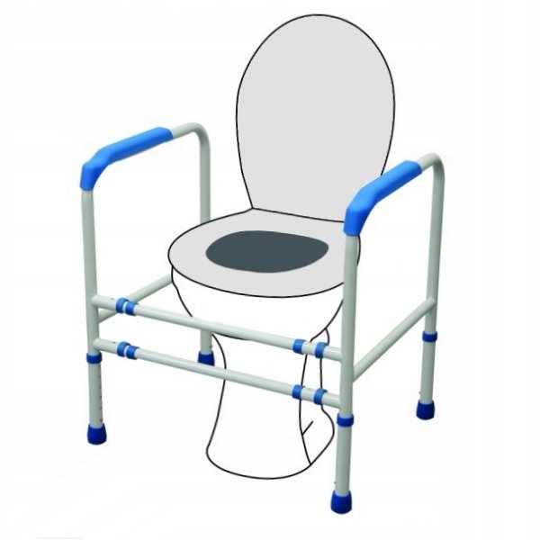 

Rama Asekuracyjna do sedesu Stabilna poręcz do Wc