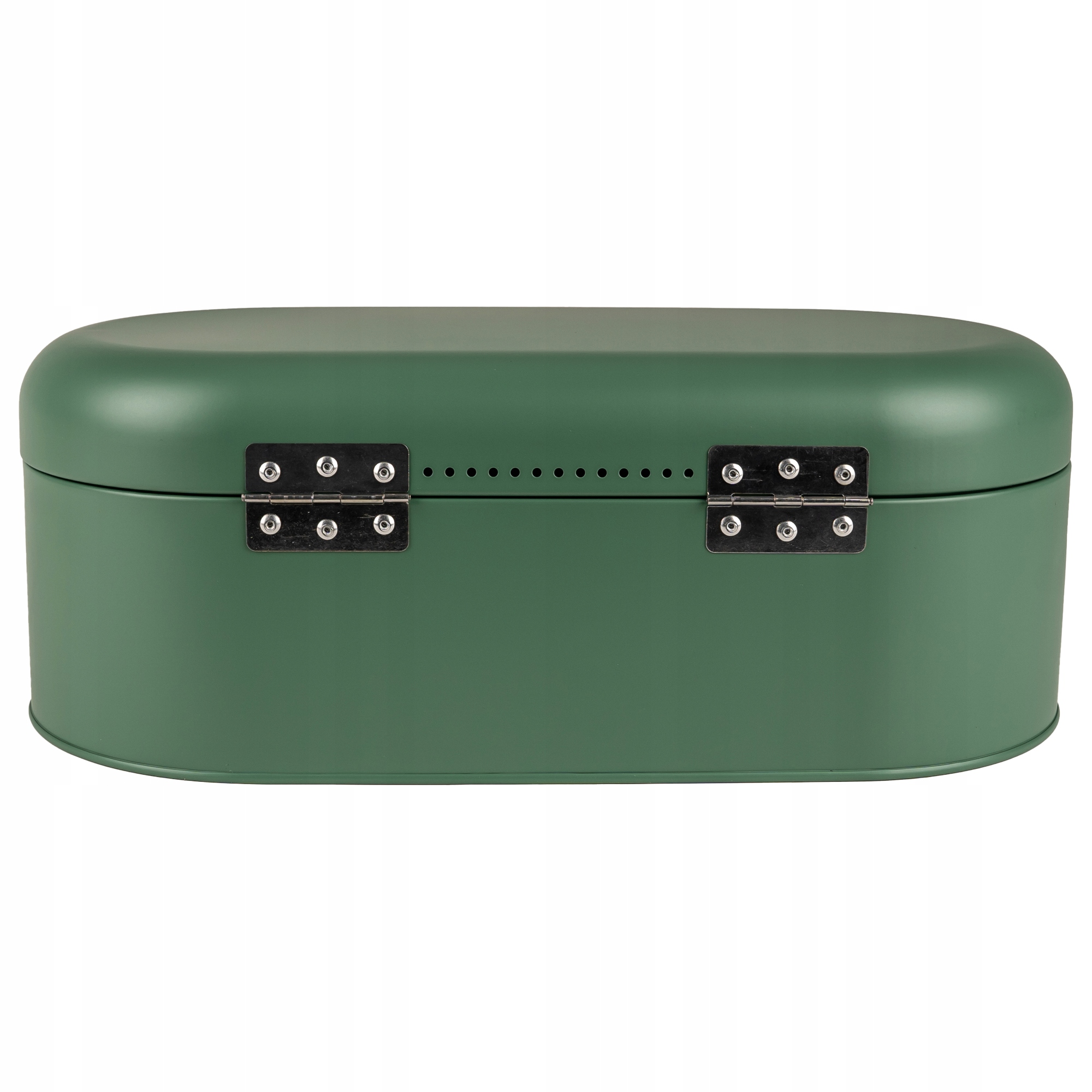 CHLEBAK POJEMNIK NA CHLEB NA PIECZYWO ZIELONY STAL NIERDZEWNA Materiał stal