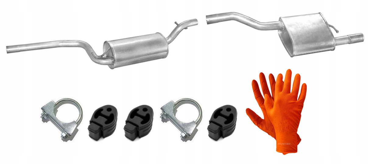 Ford Focus MK1 1.6i 16V 73kW (1998-9/2004) Sedan Tlumič