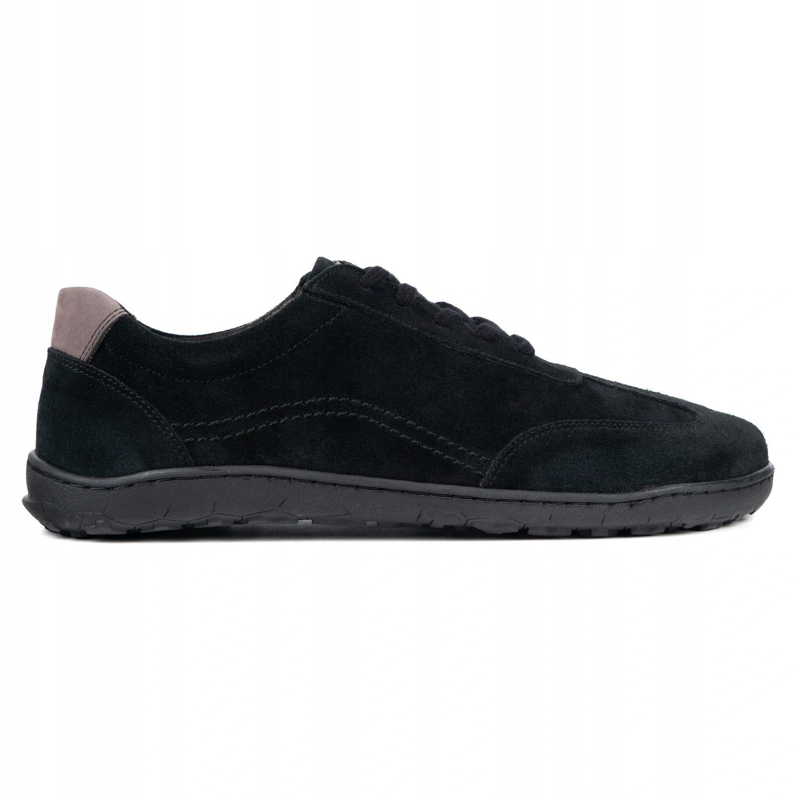 Pánské barefoot kožené boty Axis zero drop anatomická špička černé 40