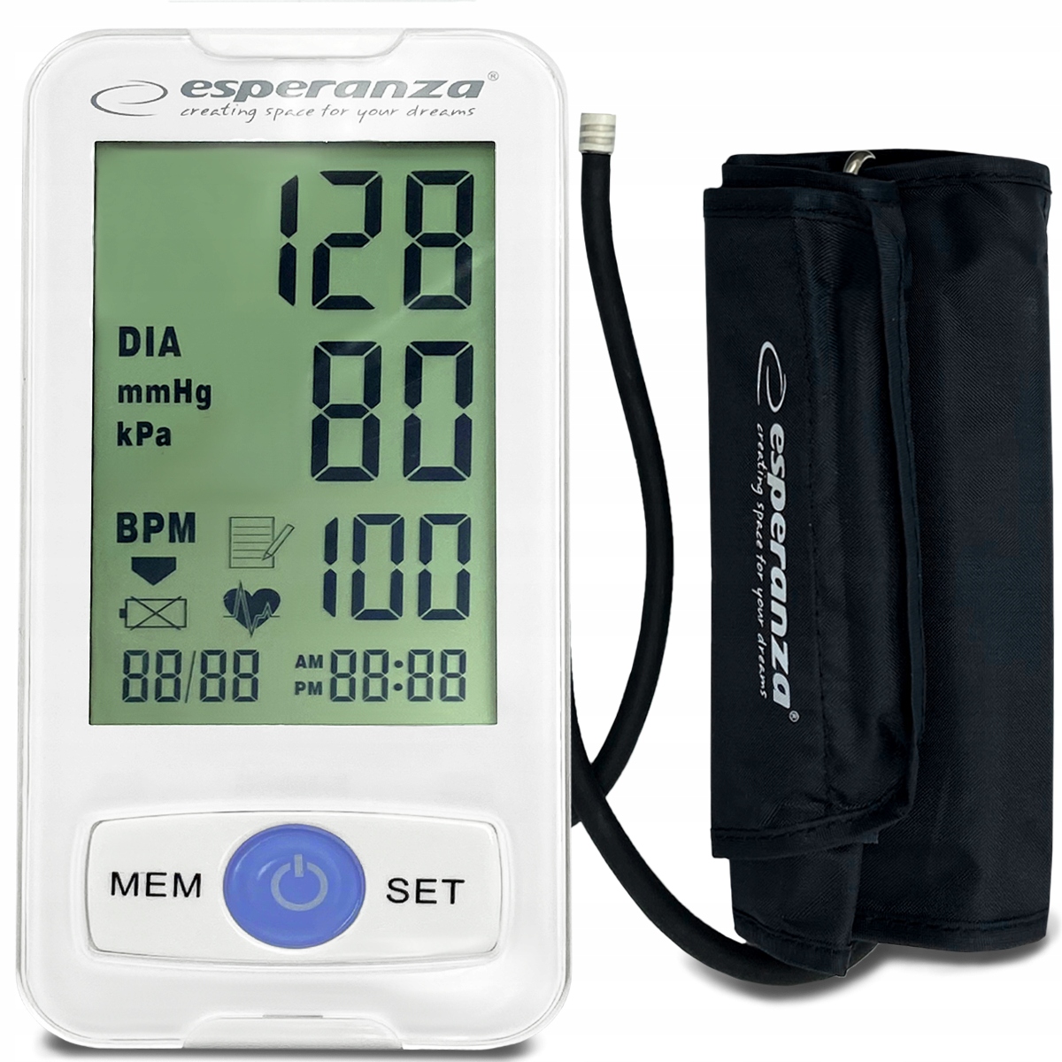 

Ciśnieniomierz Automatyczny Naramienny Wyświetlacz