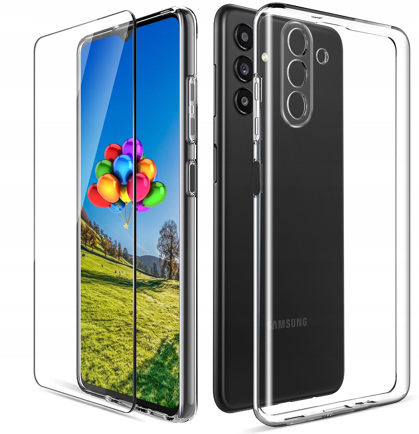 

Etui Silicone Case Szkło do Samsung Galaxy A04S