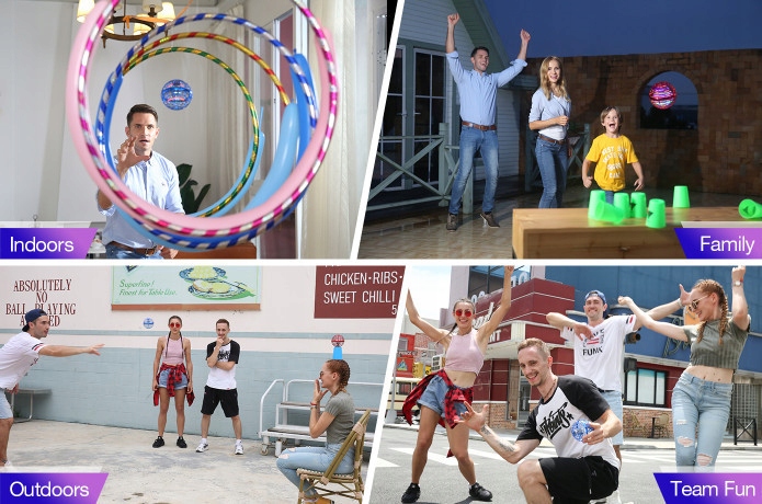 Latający fidget spinner FlyNova Magiczna Piłka Materiał guma