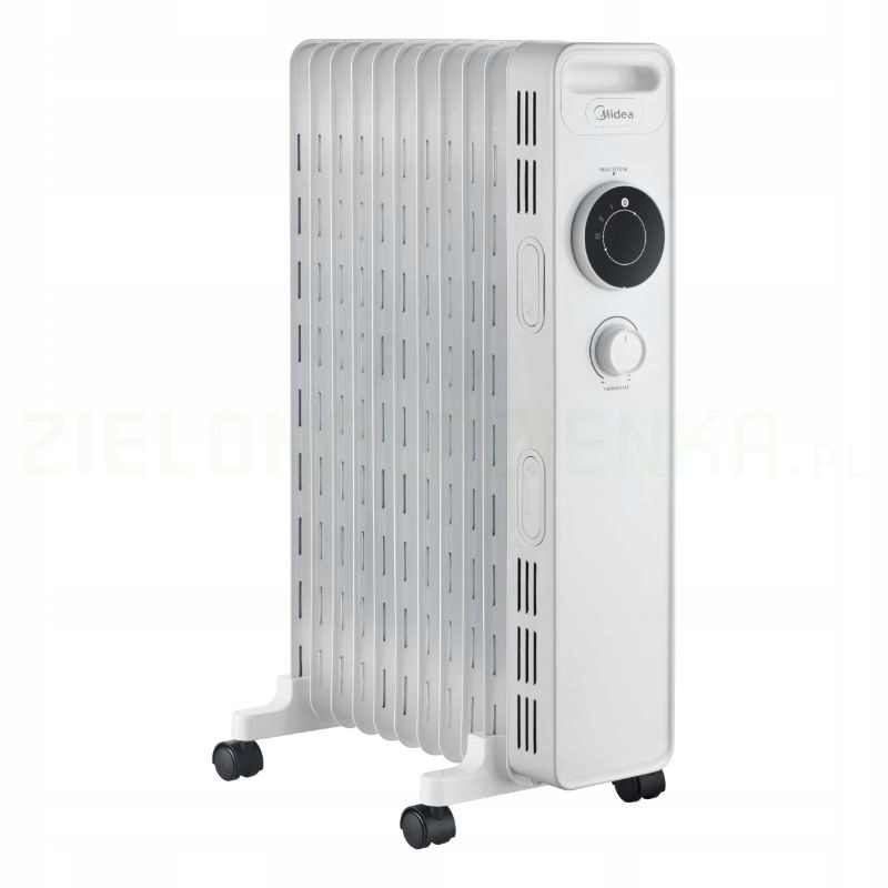 Grzejnik Olejowy 9 Żeberek 2000W Biały Midea Dpm