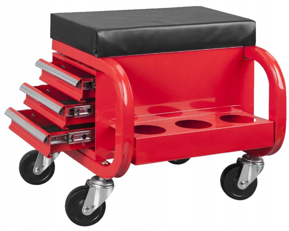 TABORET ROBOCZY WOZEK NA NARZEDZIA SZUFLADY STOJAK