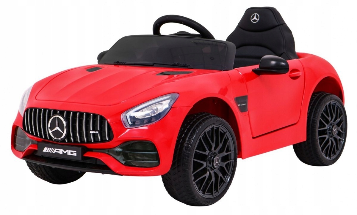 Mercedes Benz Gt na akumulator dla dzieci Czerwony Pilot Wolny Start