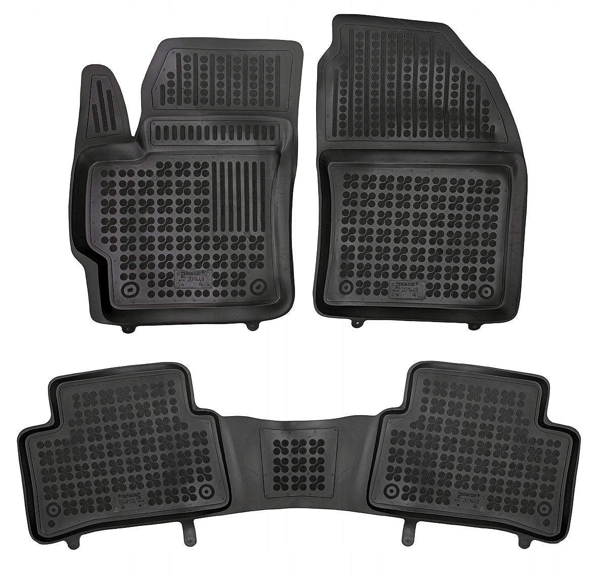 Gumové autokoberce, Toyota Corolla XII, E210, 2024-, Hatchback, Hev