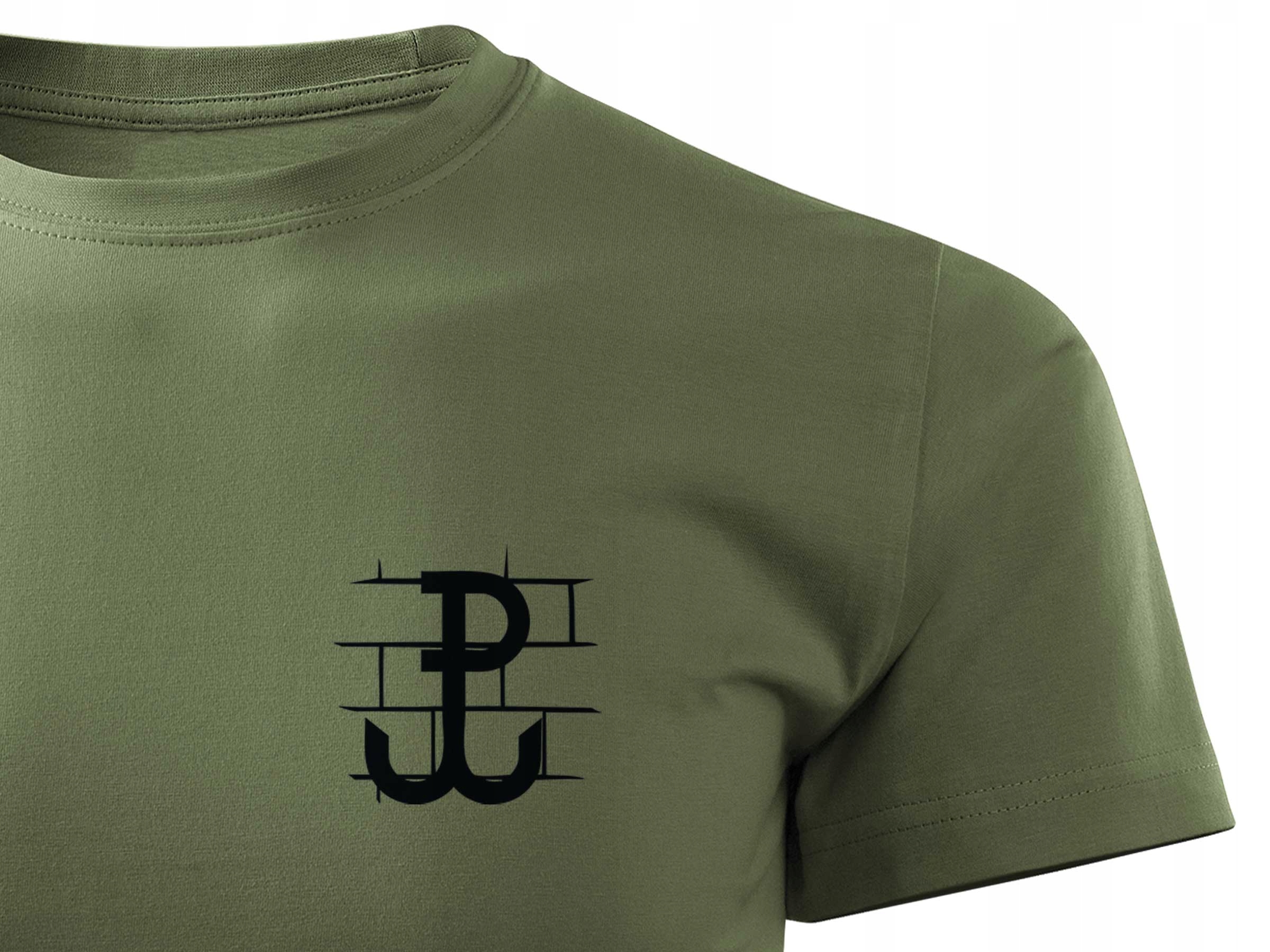 

Wojskowa Koszulka Khaki Motyw Polski Walczącej