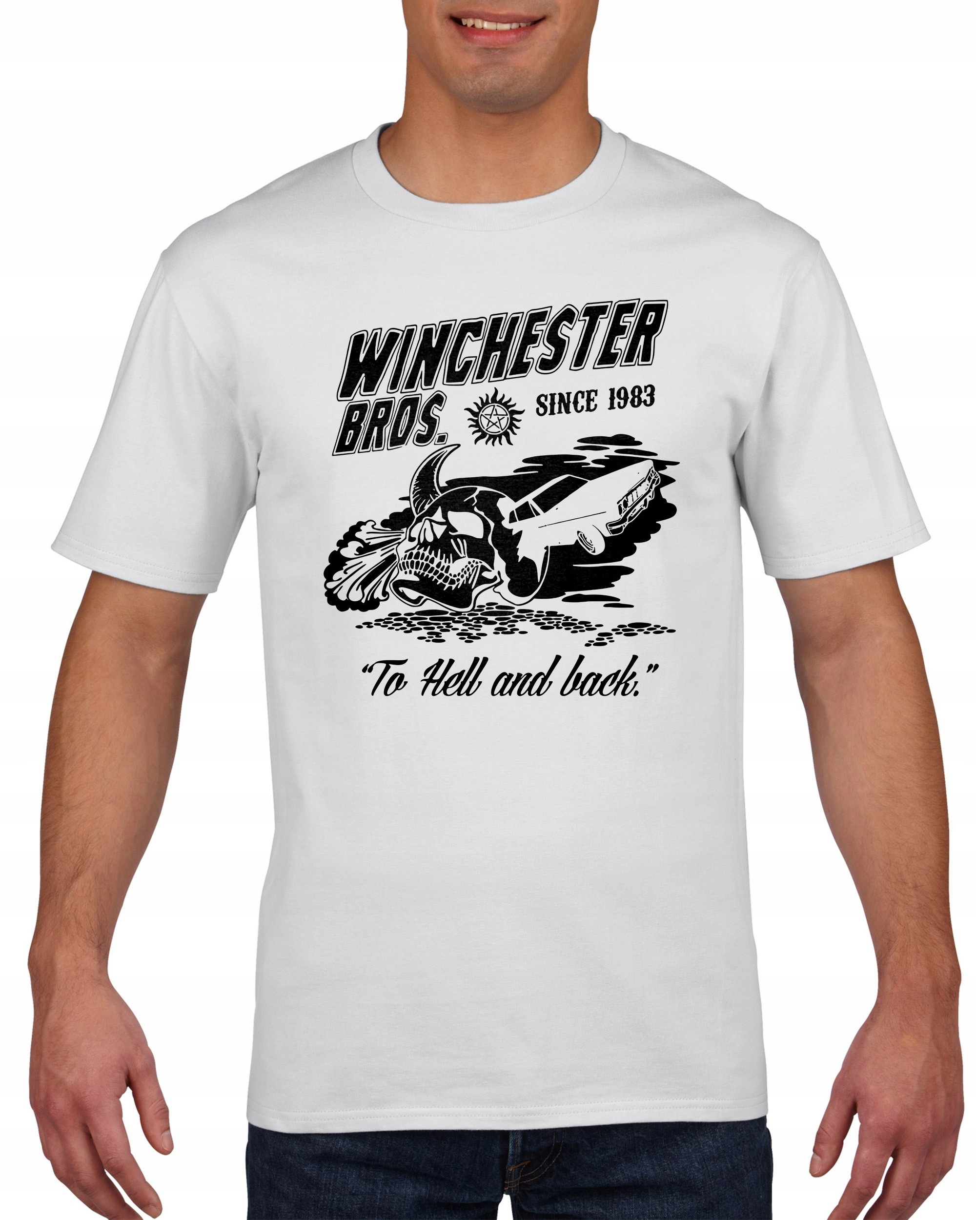 

Koszulka męska Winchester Bros To Hell Back M