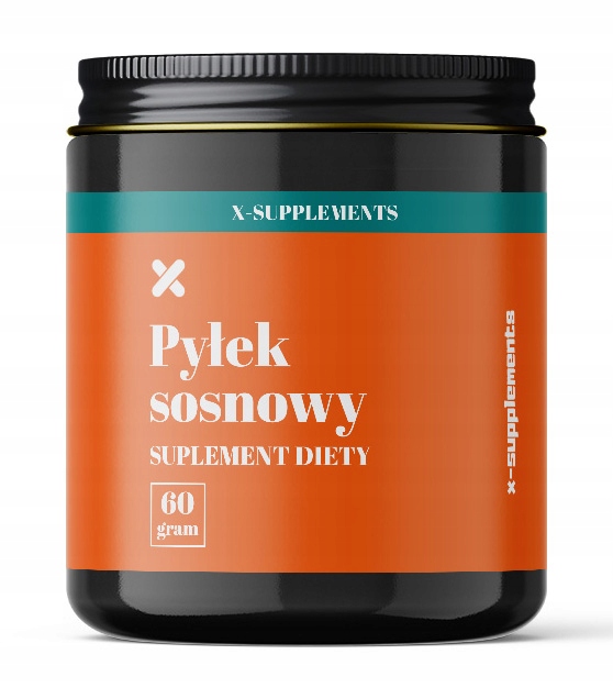 Pyłek Sosnowy 60 gramów proszku TESTOSTERON, LIBIDO,WITALNOŚĆ , PŁODNOŚĆ