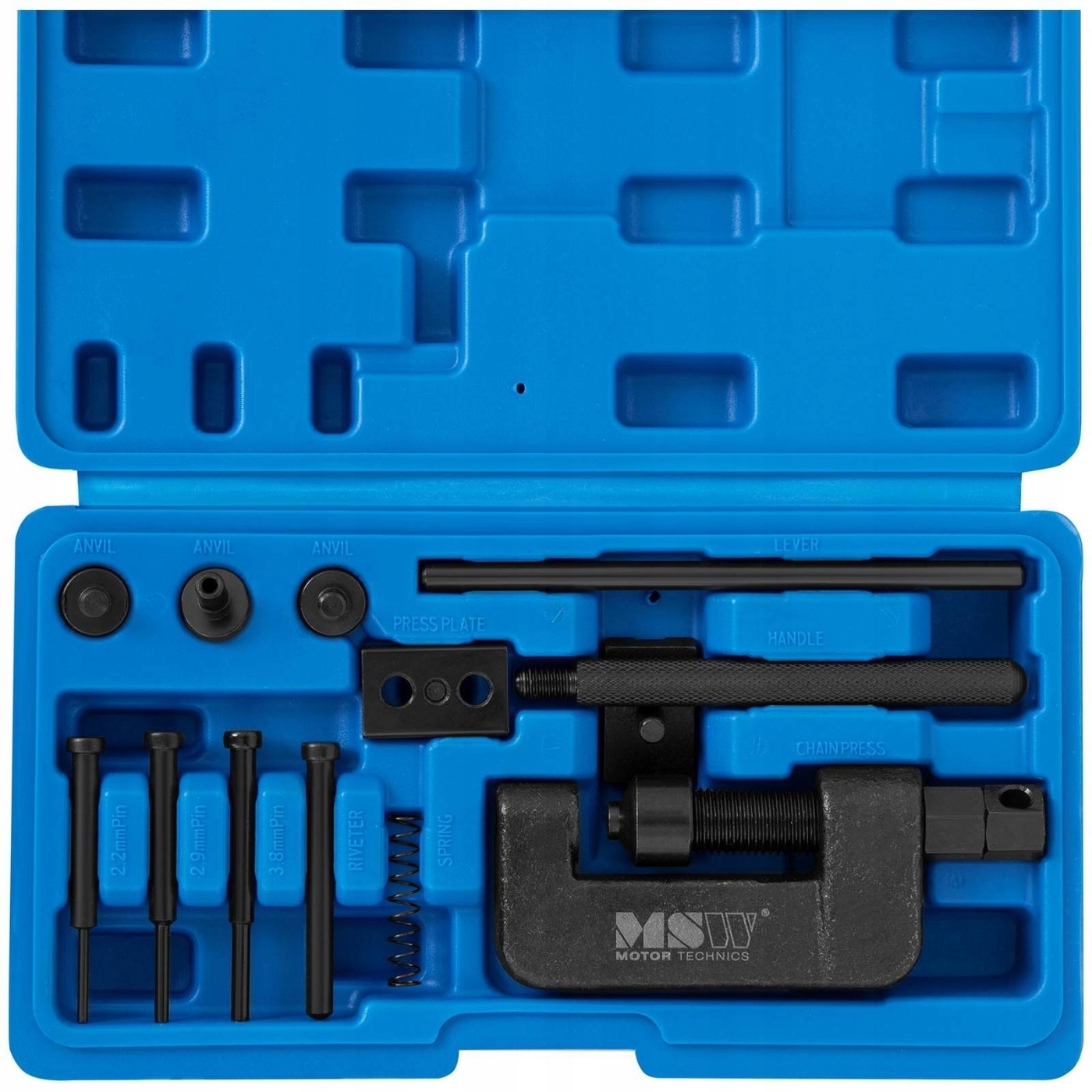 ZAKUWARKA NITOWNICA ŁAŃCUCHA MOTOCYKLOWEGO STAL Model MSW-CA-141