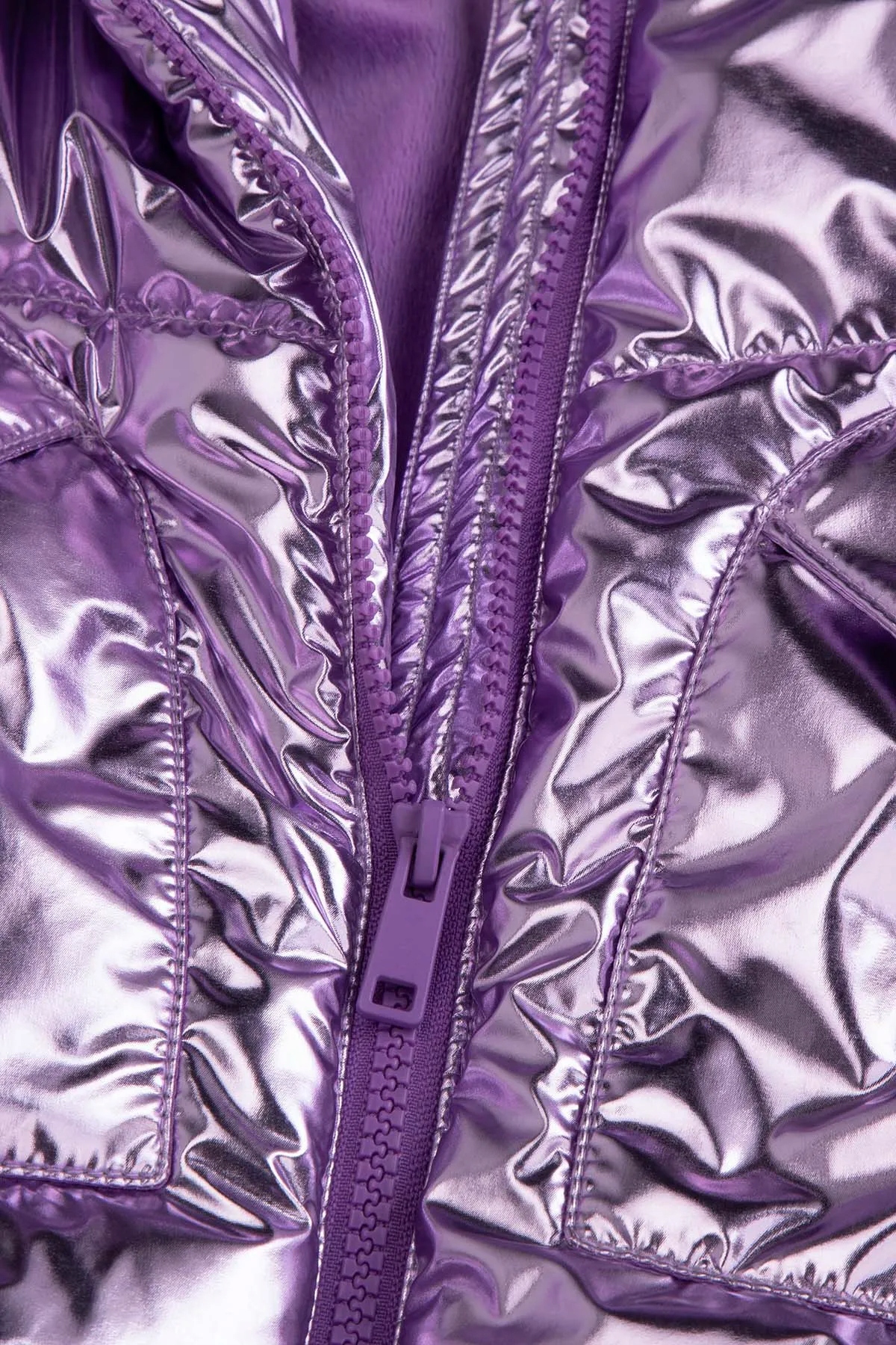 Kurtka Zimowa Dziewczęca Fioletowa Dziecięca 104 Coccodrillo ZC5