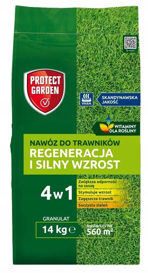 Nawóz wieloskładnikowy Protect Garden granulat 14 kg