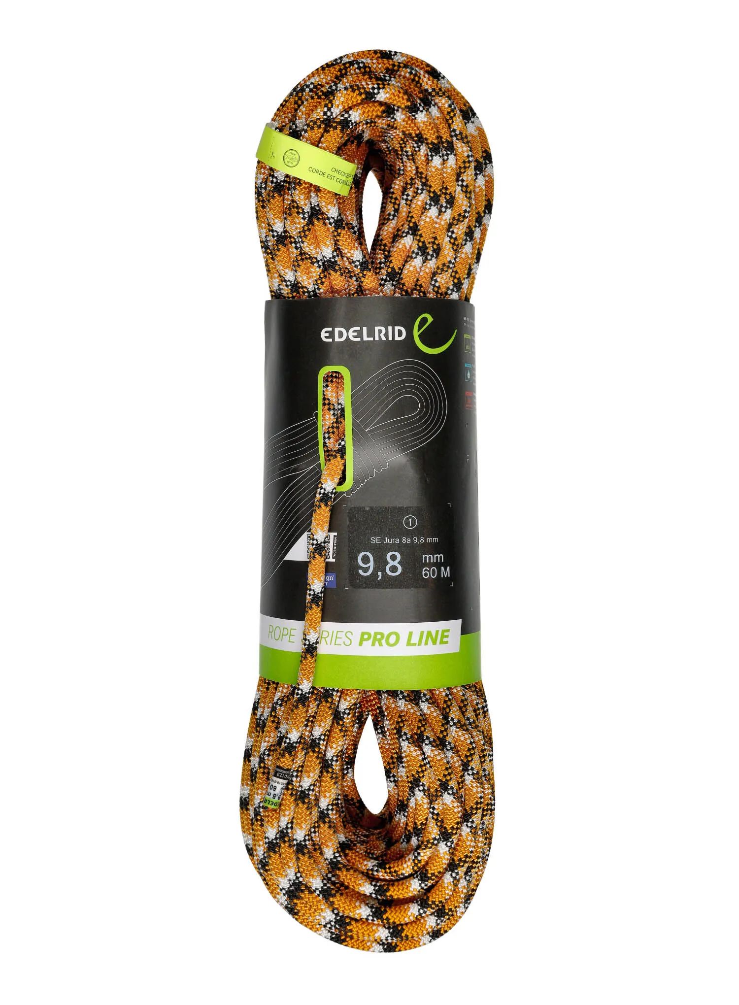 Lezecké lano Edelrid Se Jura 8a 9,8 mm 60 m