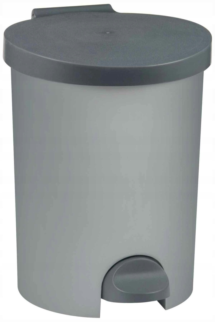 Levně Curver Odpadkový Koš s pedálem 15 l stříbrný 175000...