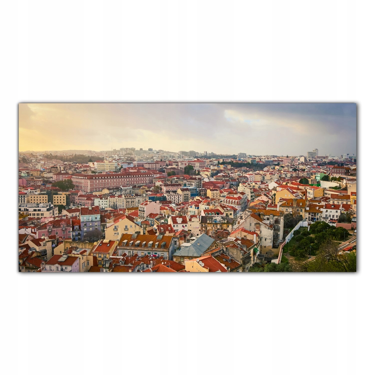 

Hartowany Obraz Szklany Lizbona Portugalia 120x60
