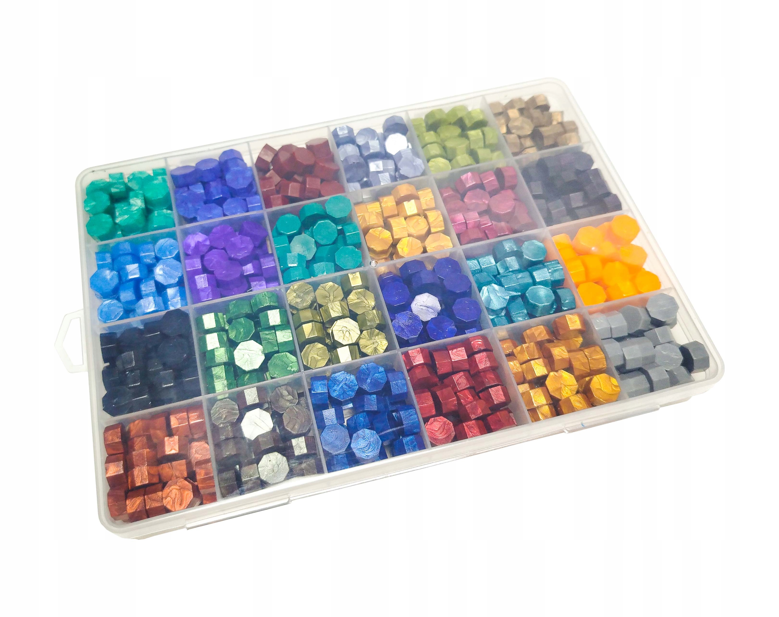 Vosk pečetní vosk razítek stamp signatury razítko MIX 24 Barev 720ks