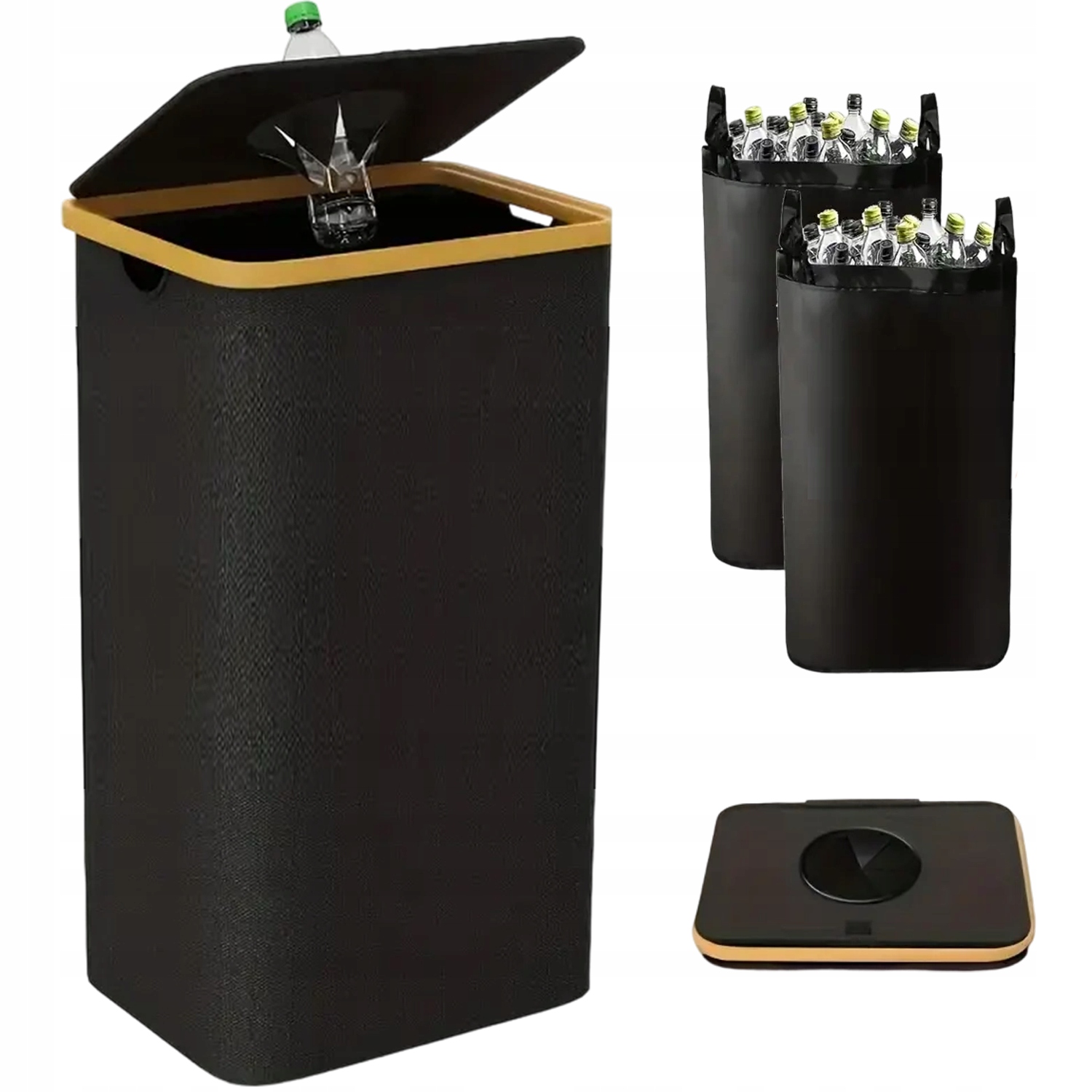 Nádoba pro recyklaci s 2 velkými sáčky na skladování lahví 100 l Bedee