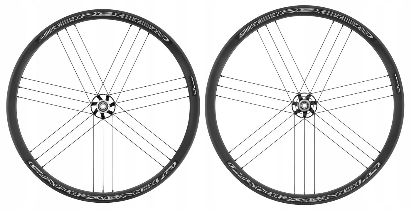 Komplet Kół Szosa Campagnolo Scirocco 28" Bębenek HG11 Afs Disc 1739g