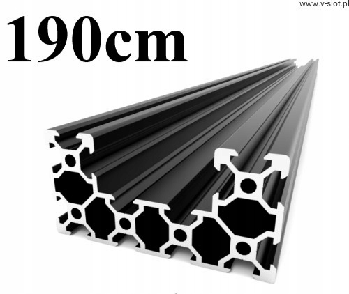 Konstrukční Hliníkový Profil C-beam 40x80 190 CM