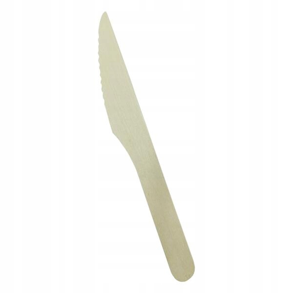 

Nóż drewniany 16,5cm grill 100 szt. ekologiczny