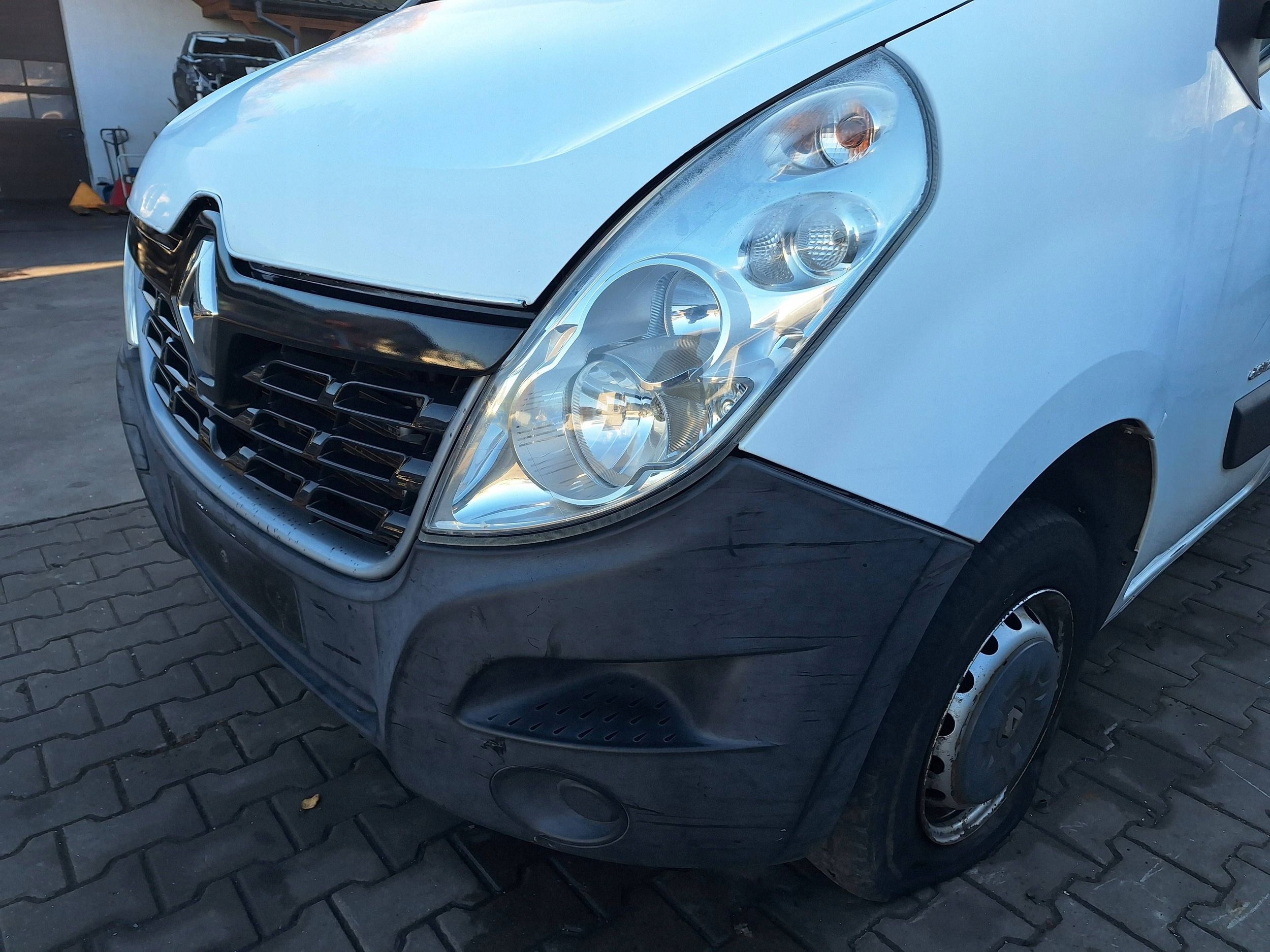 RENAULT MASTER 3 III LIFT 14-19 bumper front bonnet fender light BIALY