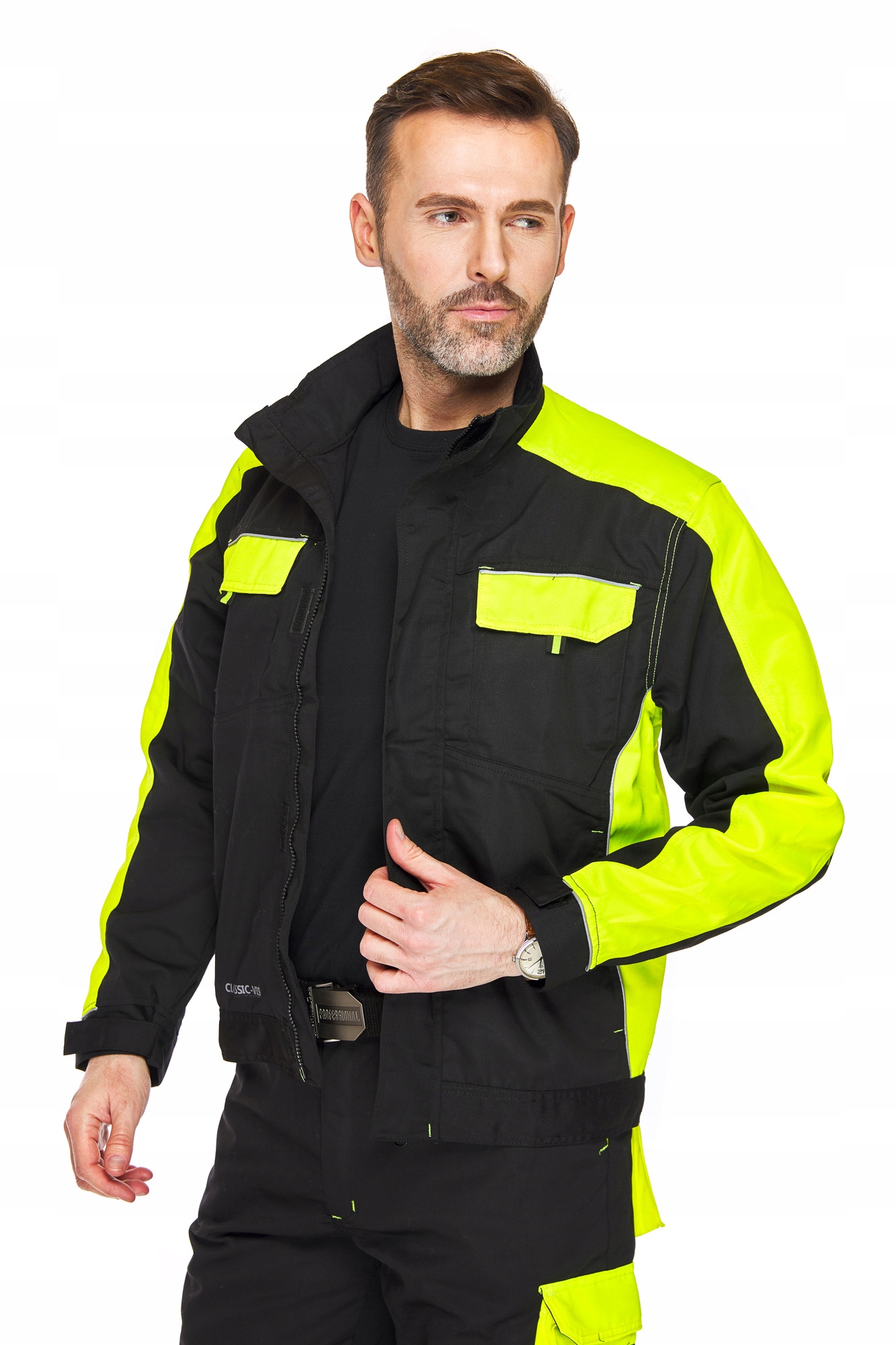 

Bluza kurtka robocza czarna Classic-vis 52