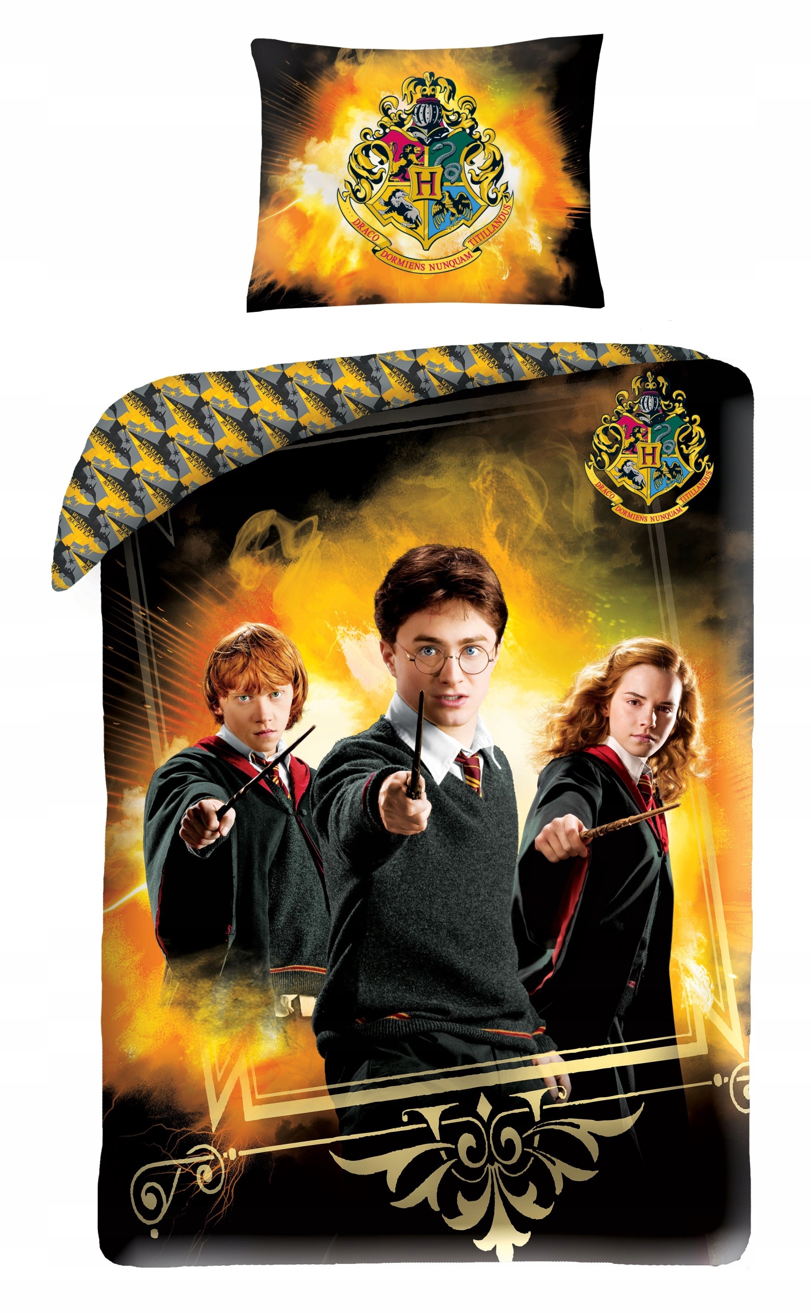 

Pościel Bawełniana 140 X 200 CM Harry Potter