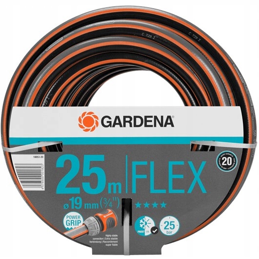 

Wąż ogrodowy Comfort Flex 3/4" 25 m Gardena