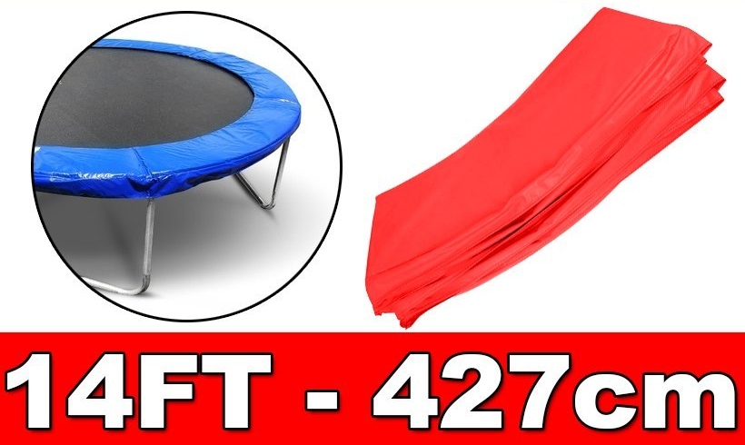 Kołnierz PAD Do Trampoliny 14FT Czerwony