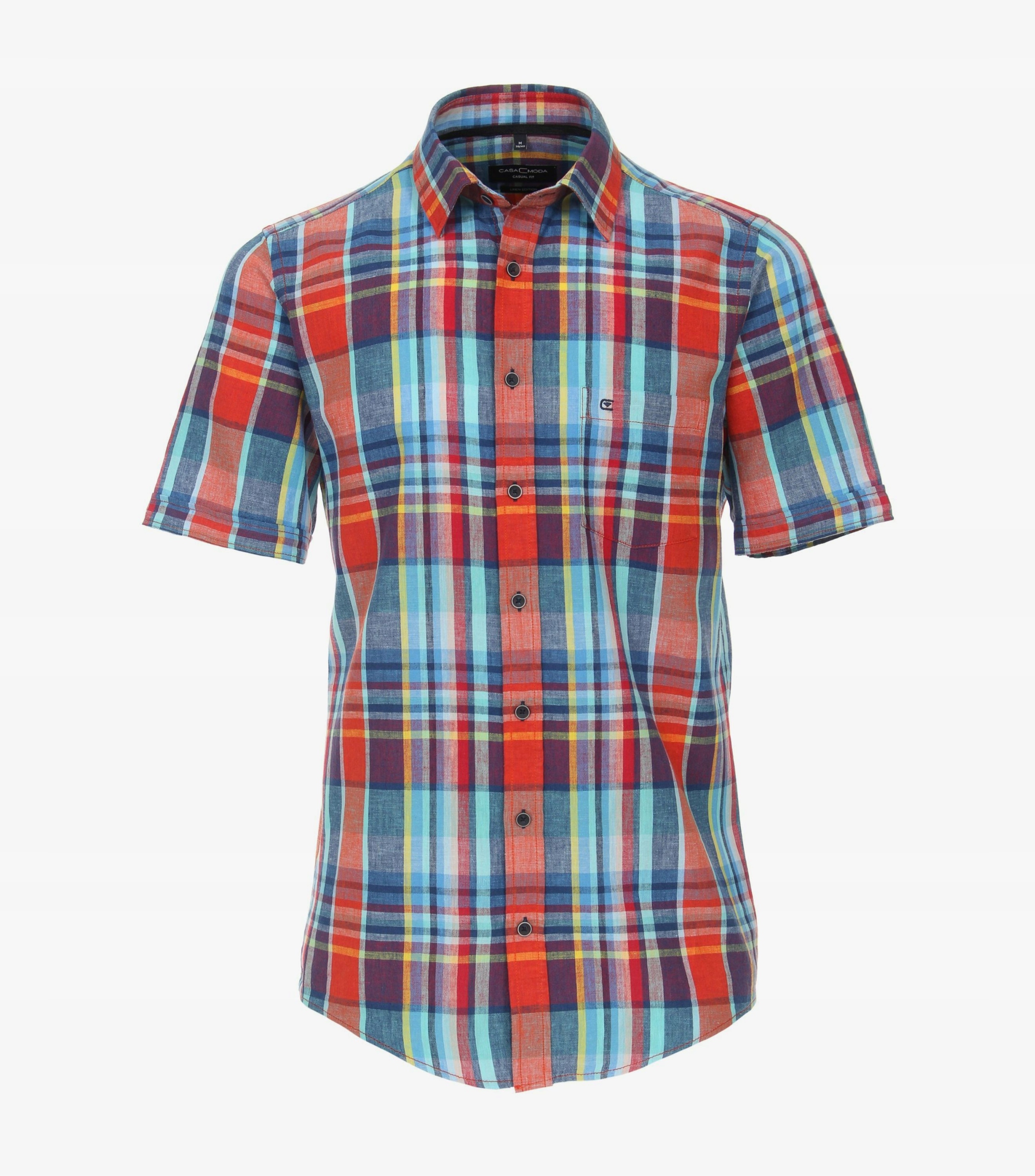 Casamoda Velké Rozměry Lněná Košile 3XL 154 cm