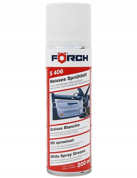 

Forch S406 Biały Smar Natryskowy 300ML