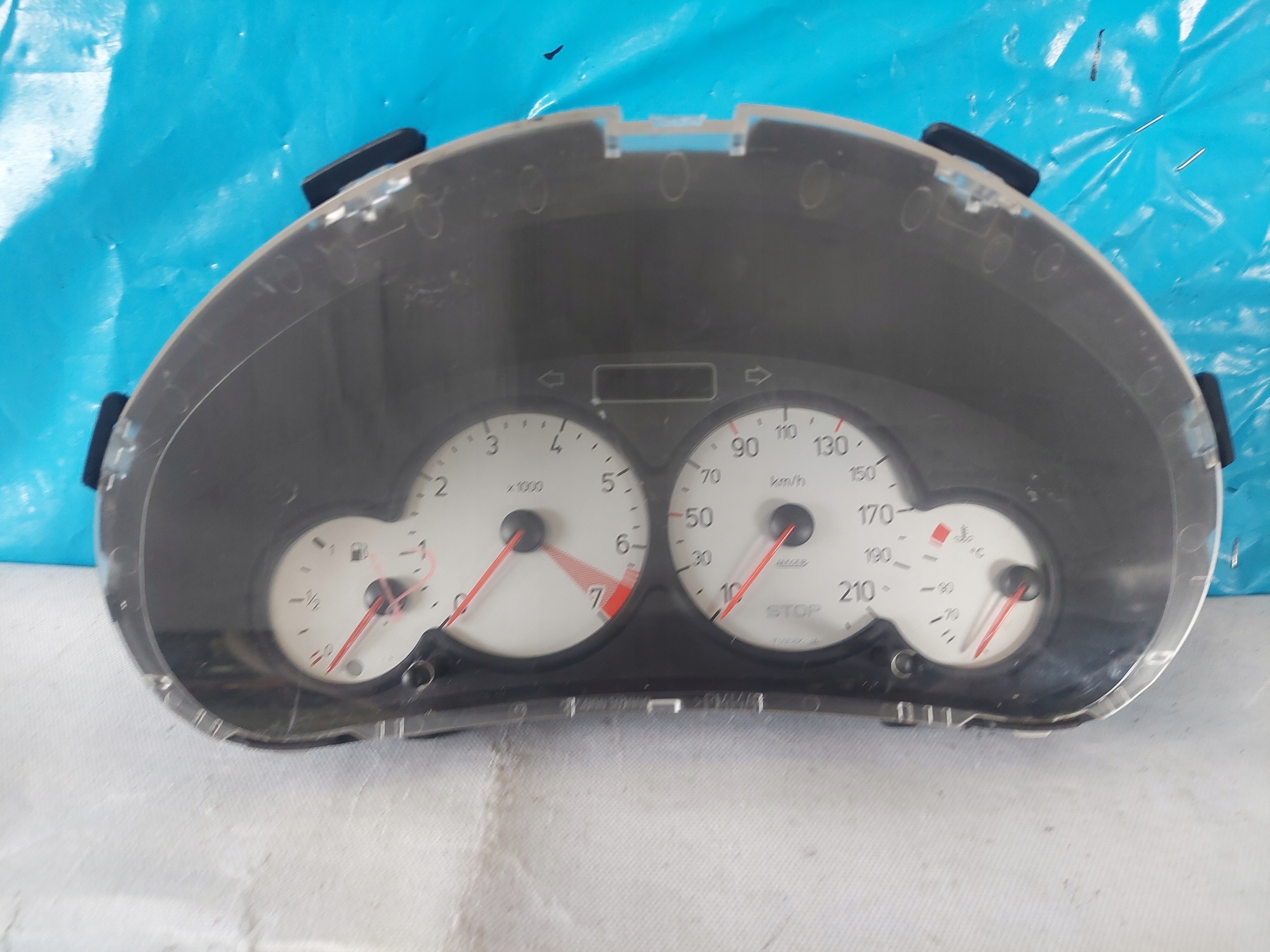 dials clock PEUGEOT 206 1.4 B 9656696380