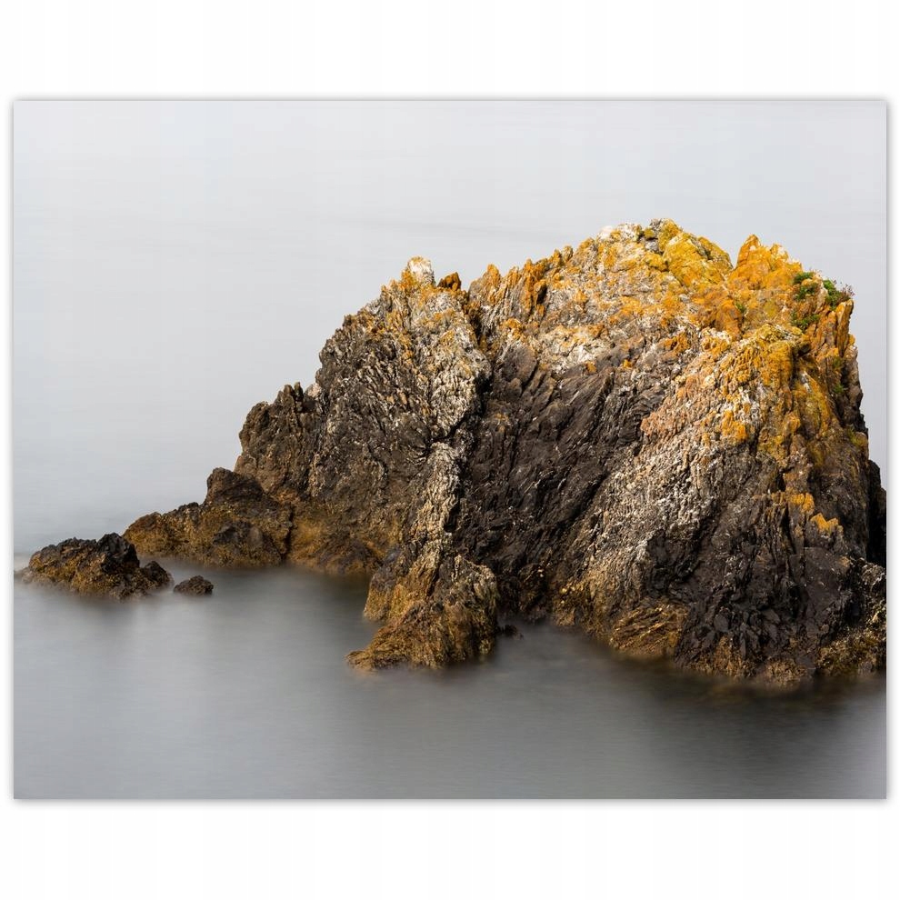 

Plakat 50x40 Skały Morze Słońce
